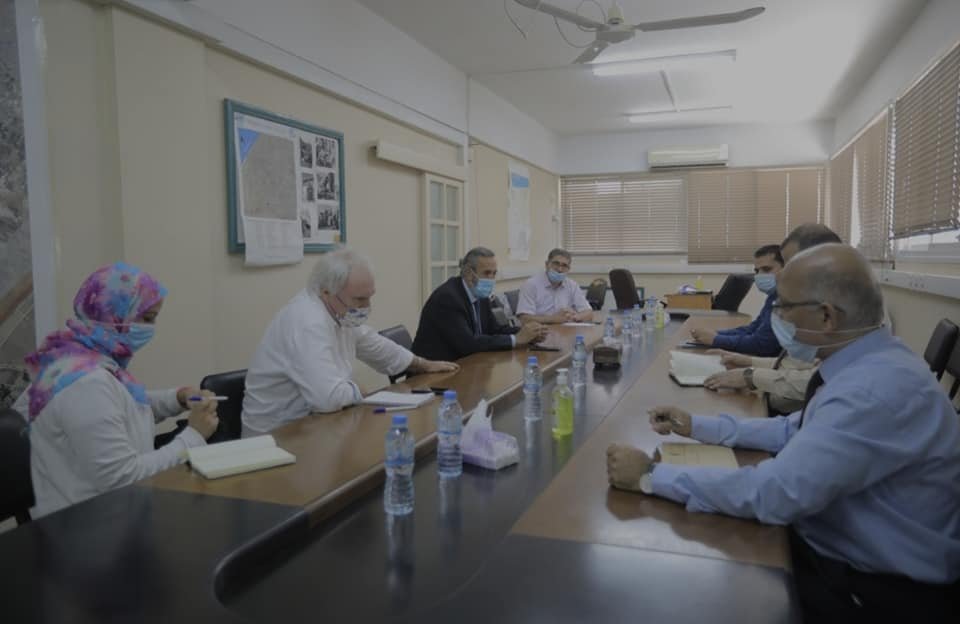 لقاء اتحاد بلديات غزة ومدير عمليات الأونروا