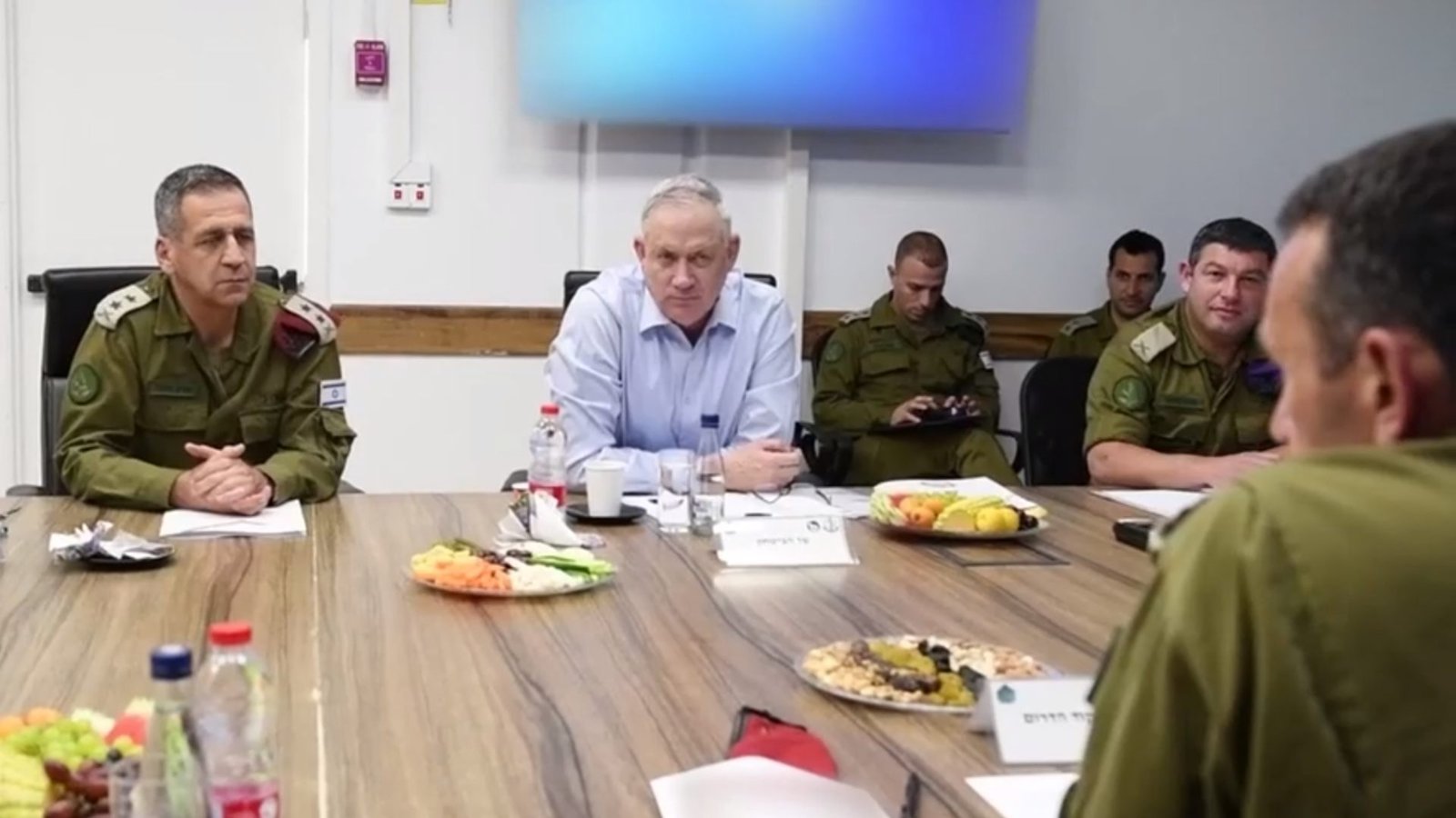 بيني غانتس وزير الأمن الإسرائيلي