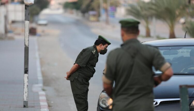 حظر التجوال في غزة