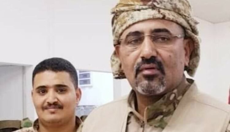 وفاة مالك ابن شقيقة عيدروس الزبيدي