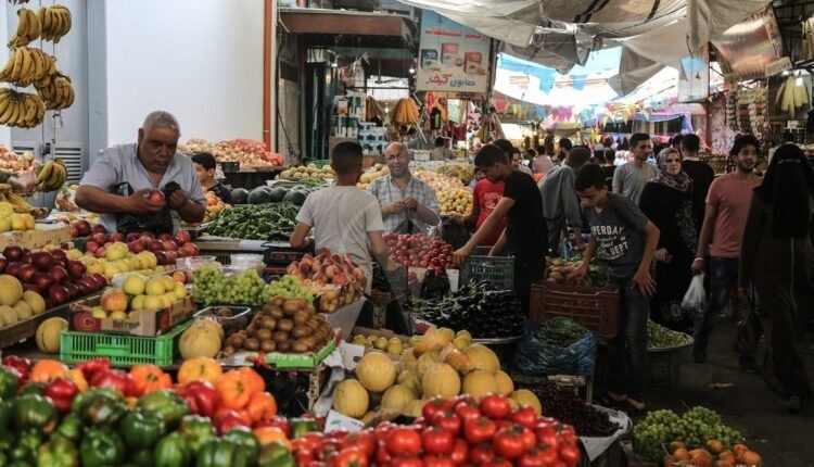 أسعار الخضراوت والفواكه في غزة