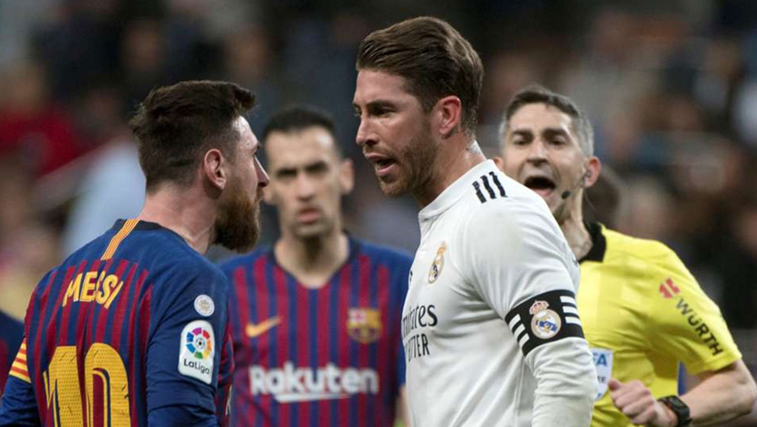 من مباراة الكلاسيكو