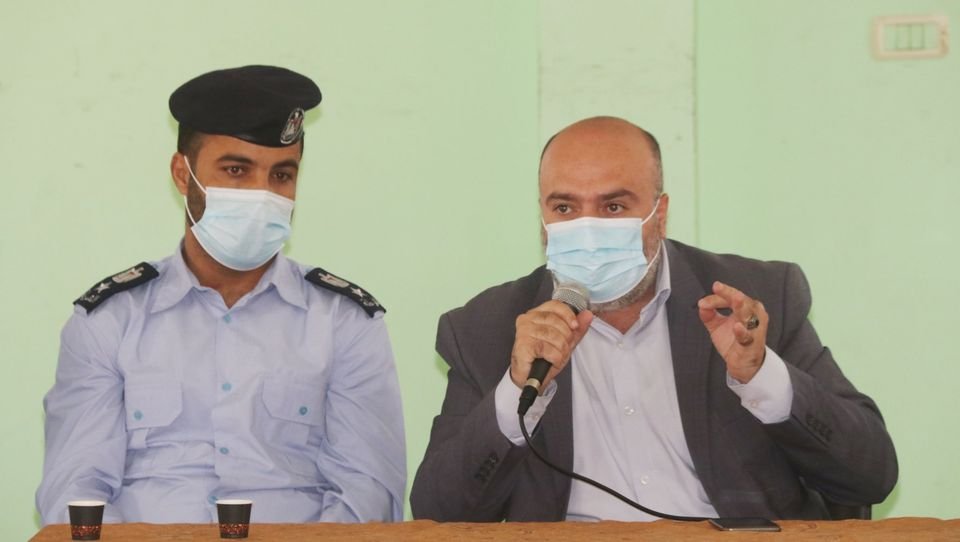 رئيس بلدية النصيرات إياد مغاري