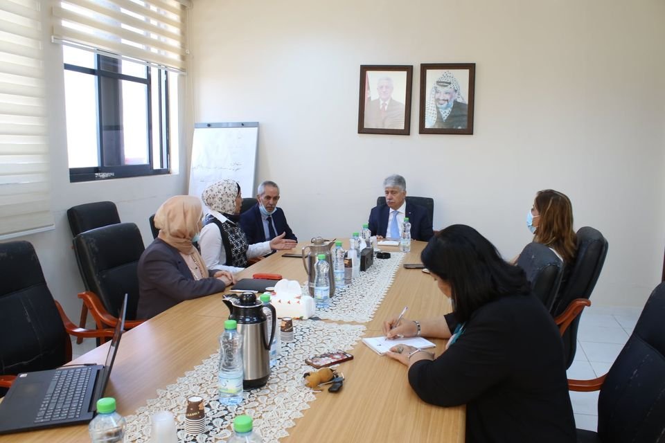 لقاء الوزير أحمد مجدلاني