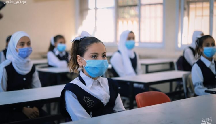 طلاب المدارس في قطاع غزة