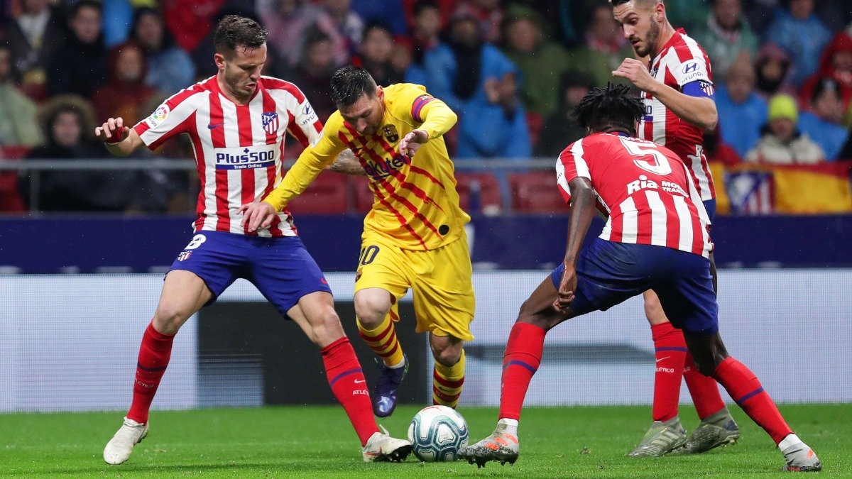برشلونة وأتلتيكو مدريد