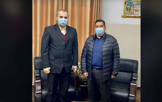 عبد السلام هنية وإيهاب الغصين