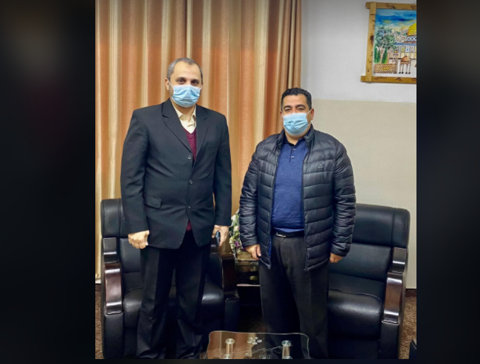 عبد السلام هنية وإيهاب الغصين
