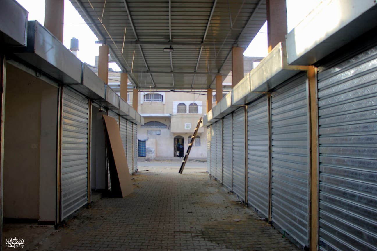 أكشاك في مخيم جباليا