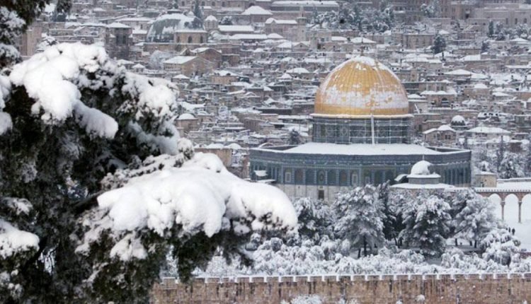 ثلوج في فلسطين - الطقس