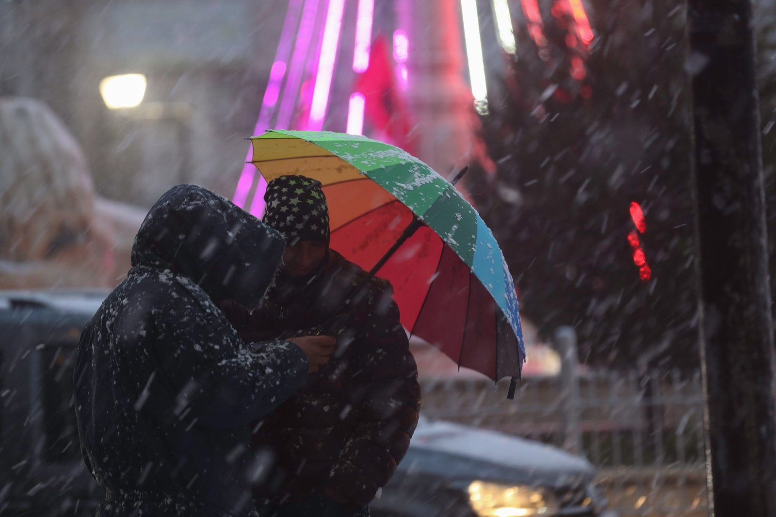 أجواء المنخفض الجوي في رام الله - الطقس