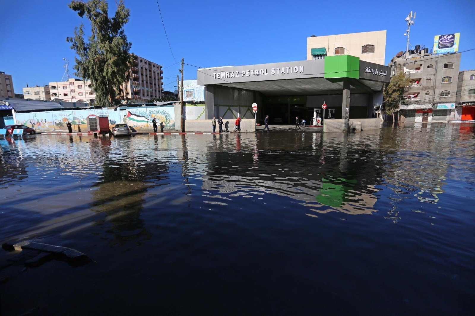 كمية الامطار في غزة - ارشيف