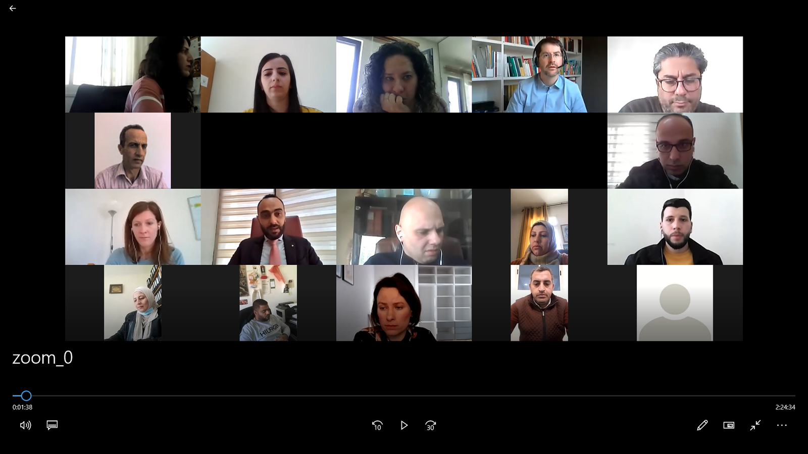 جانب من الورشة