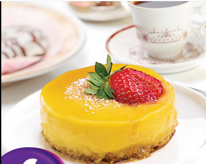 كريمة مقلوبة بجوز الهند