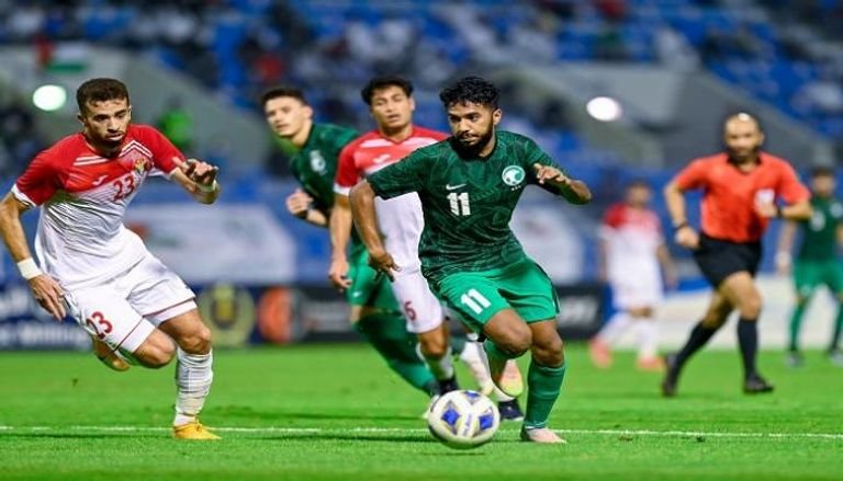 اي ساعه مباراة الاردن اليوم أمام السعودية في كأس العرب 2021