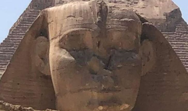شاهد: صور عين ابو الهول وهو مغمض تجتاح مواقع التواصل