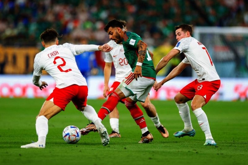 شاهد اهداف مباراة المكسيك وبولندا في كاس العالم 2022