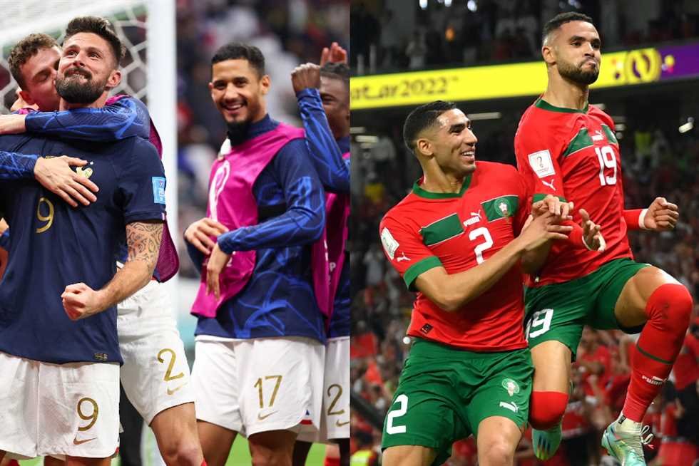 موعد مباراة المغرب وفرنسا بتوقيت مصر
