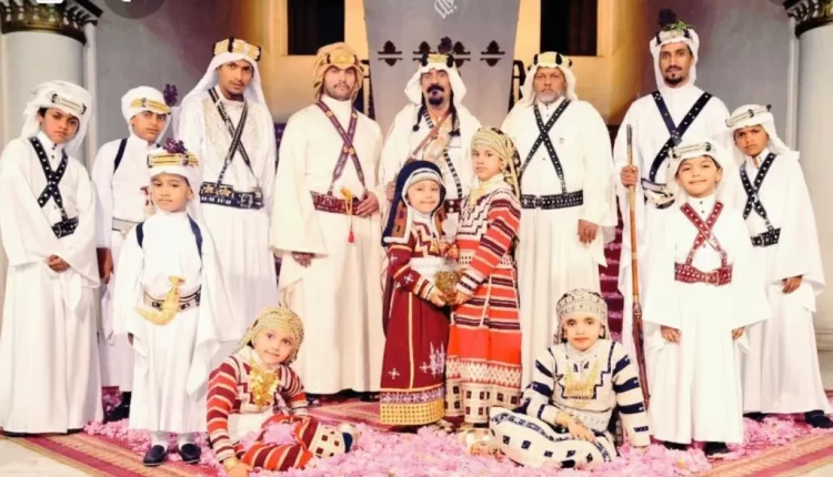لبس يوم التاسيس السعودي للاولاد 2023