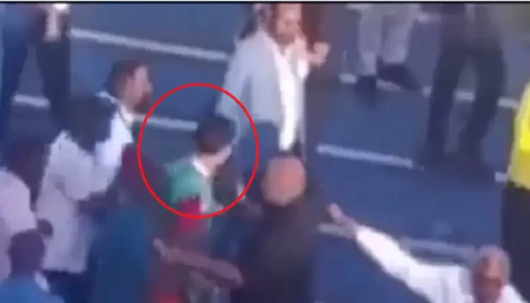 شاهد فيديو ضرب على لطفى حارس الاهلى