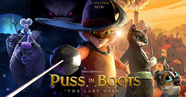 شاهد فيلم puss in boots the last wish مدبلج أو مترجم ايجي بست