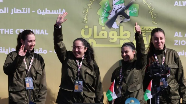اسيرات مفرج عنهن بغزة