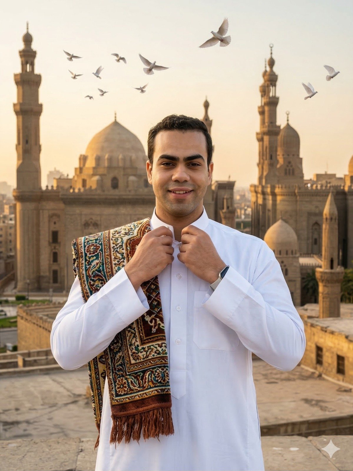 تصميم صور العيد بدون تغيير الملامح بالذكاء الإصطناعي