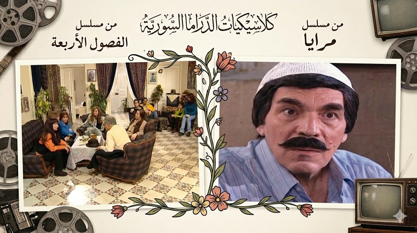 بين عائلة نجيب ولوحات ياسر العظمة: لماذا لا نزال نعشق الفصول الأربعة ومرايا؟