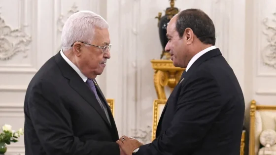 عباس والسيسي يجتمعان في القاهرة والأخيرة تجدد رفض التهجير